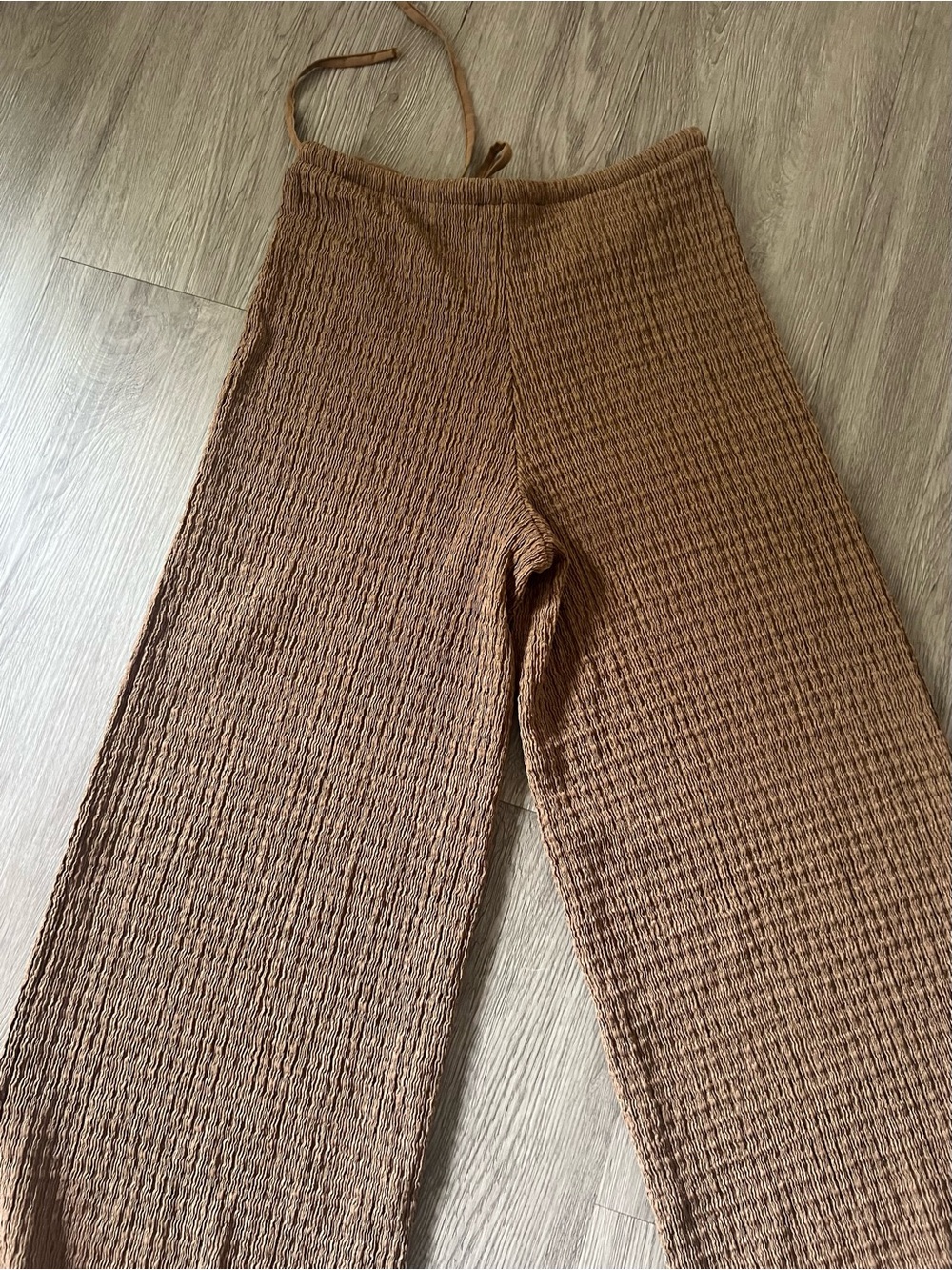 Zara textured straight leg pants - Picture 4 of 5